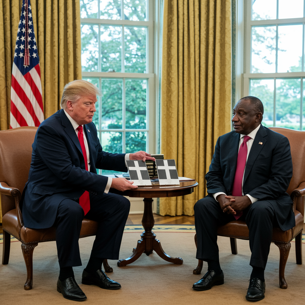 Trump Misused South Africa Crosses as Graves, Says Organizer