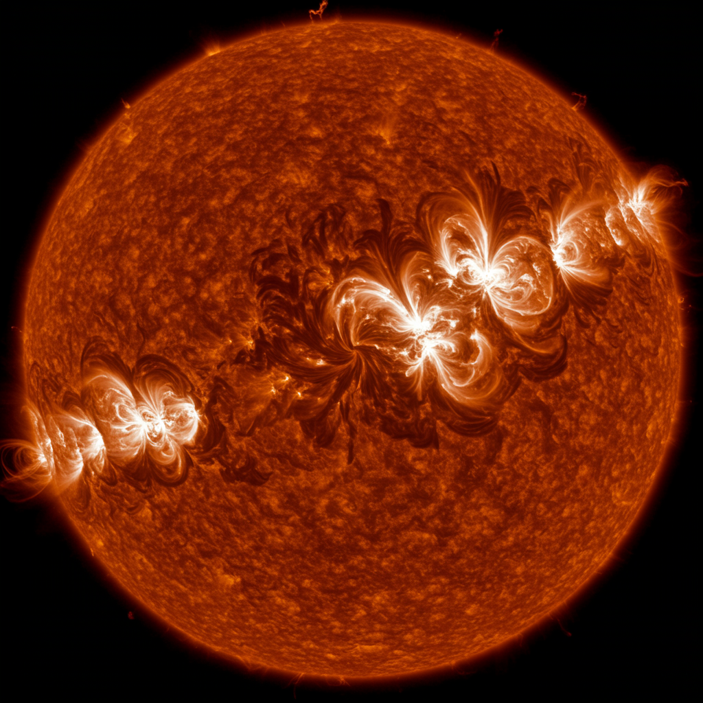 Sun’s South Pole Revealed: First Images from Solar Orbiter