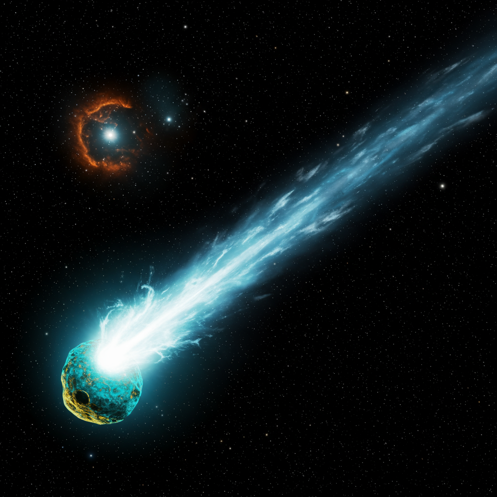 Breaking: Interstellar Comet 3I/ATLAS Blasts Sunward Jet