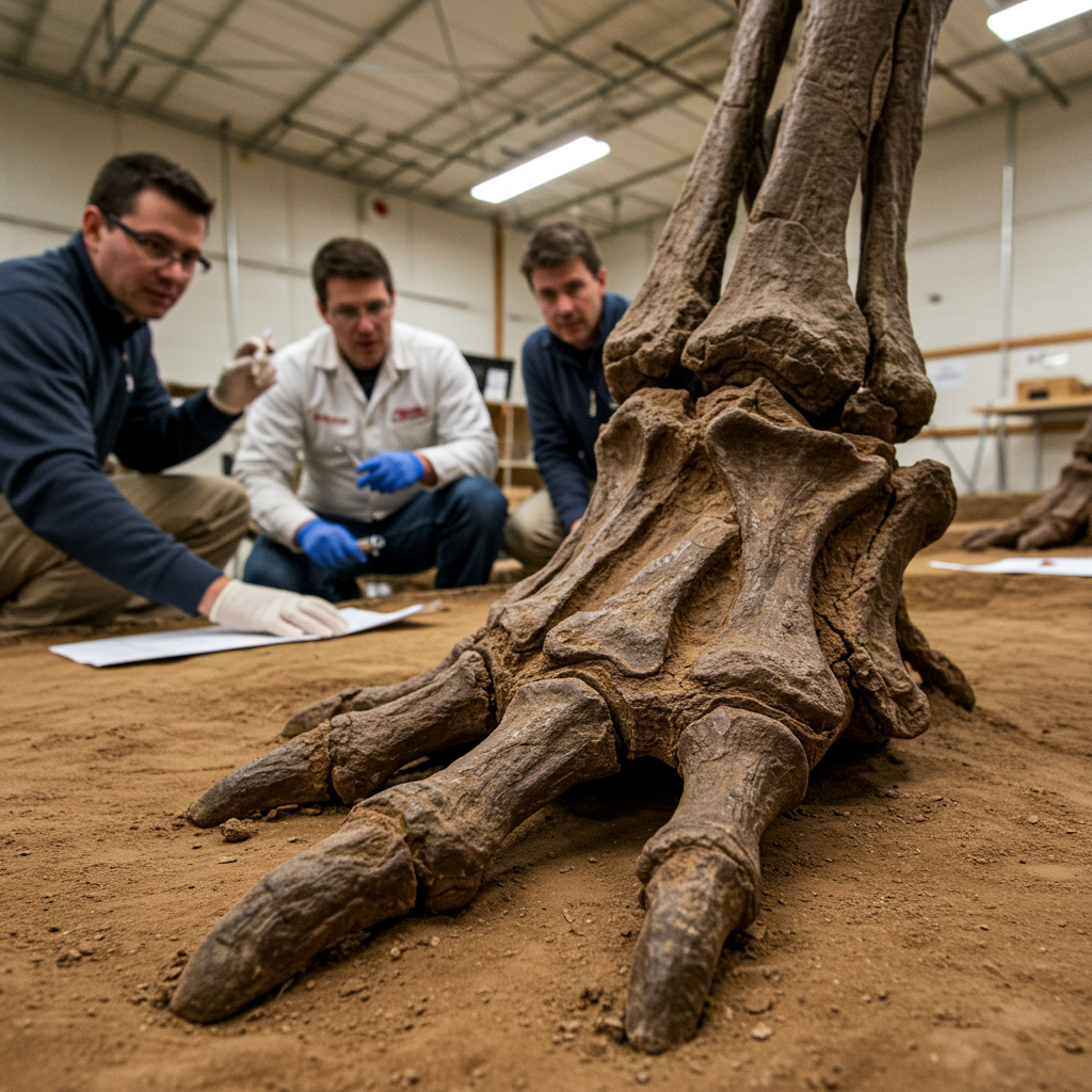 Breaking: Mummified Dinosaur Hooves Unlock Prehistoric Secrets