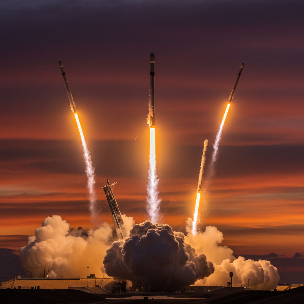 Breaking: SpaceX’s Quintet of Falcon 9 Launches, One Expendable