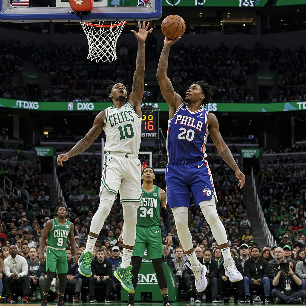 Breaking: VJ Edgecombe’s Historic Debut Stuns Celtics