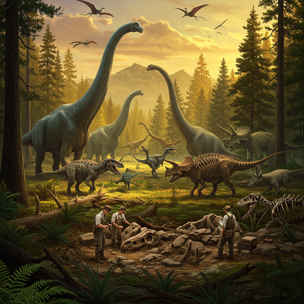 Dinosaurs Thriving: Groundbreaking Evidence Before Asteroid