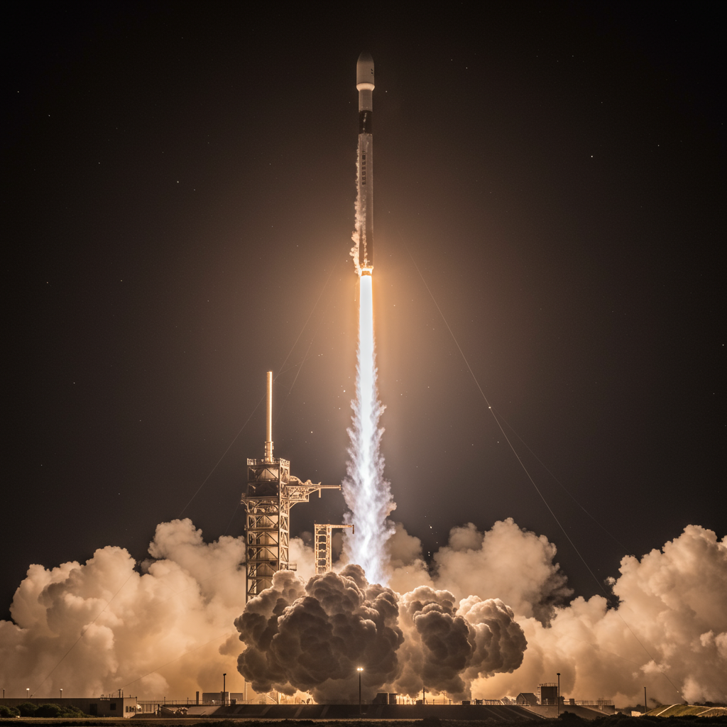 SpaceX Falcon 9 Expends Booster for Crucial SpainSat NG-2