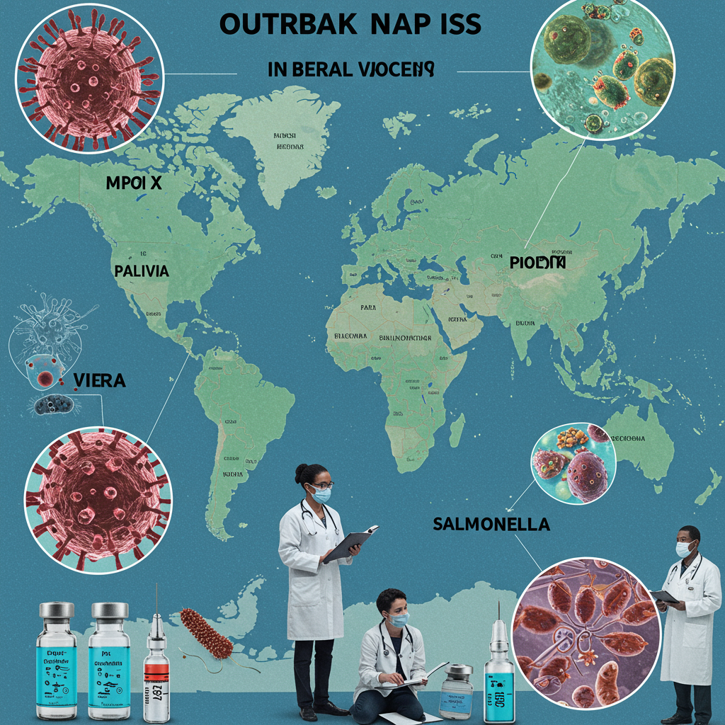 Vital Global Health Alerts: Mpox, Cholera, Polio, Salmonella