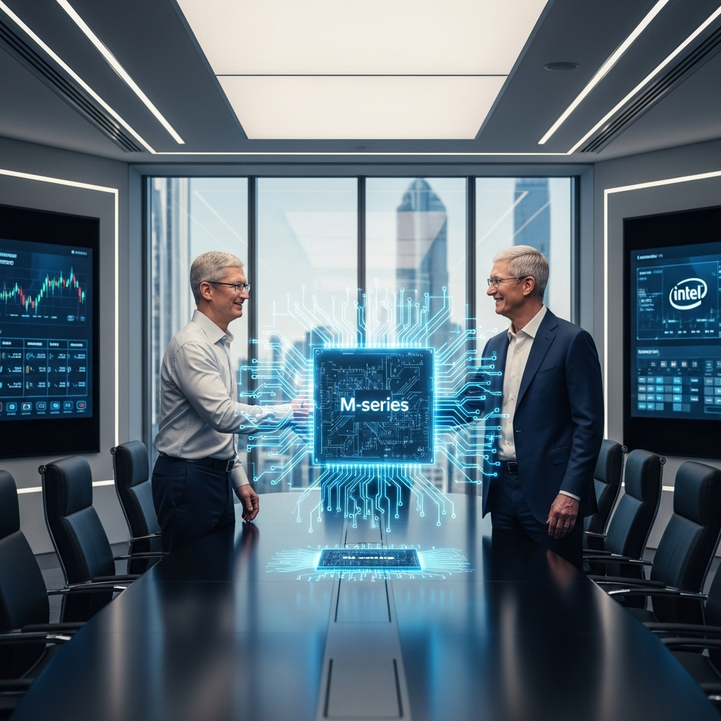 Apple’s Bold Return: Intel to Fab M-Series Chips by 2027