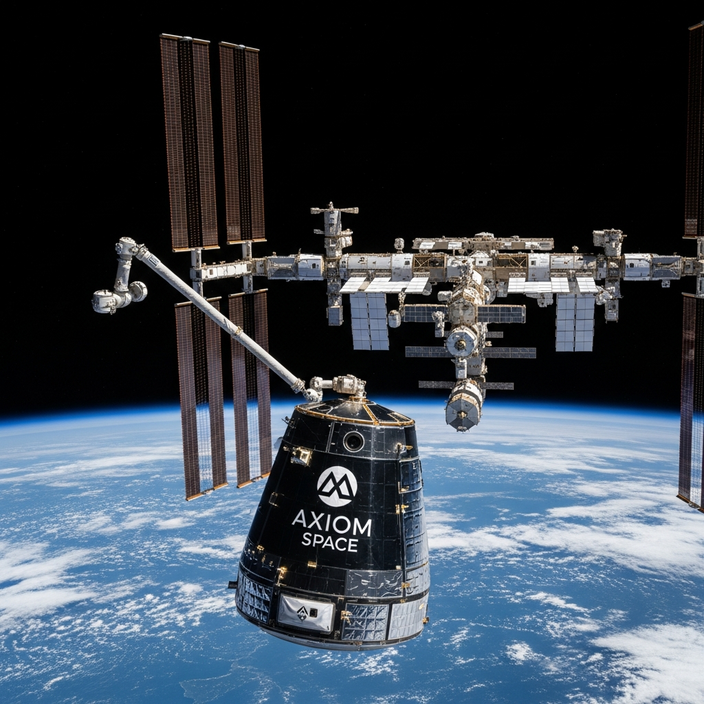 Axiom Space Secures Historic 5th ISS Mission: Next Era Begins