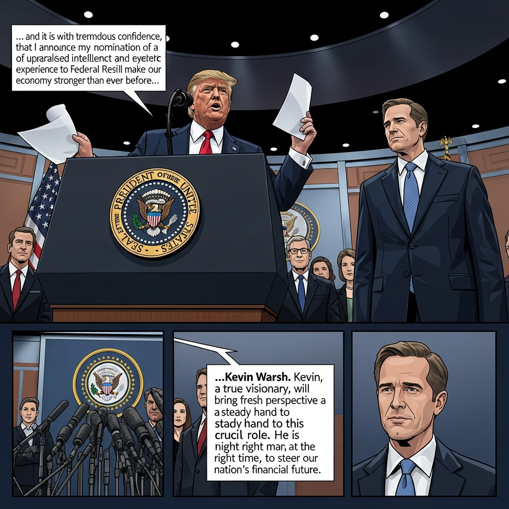 Decoding Warsh: How Trump’s Fed Pick Jolted Gold & Stocks