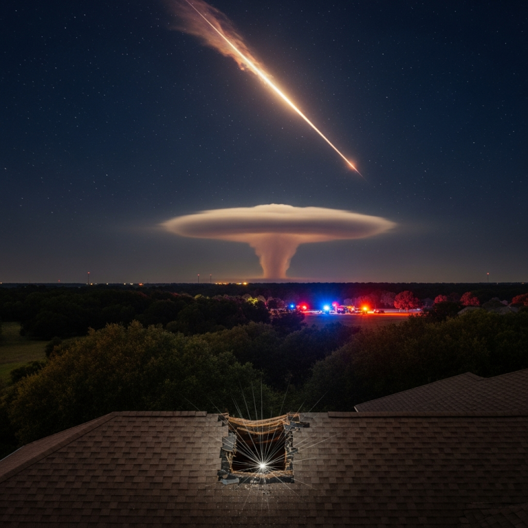 Meteor Today Exploding Breaking News: Texas Meteor Sparks Brenham Explosion Reports ...
