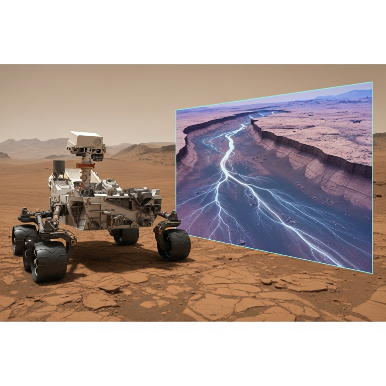 Meandering Rivers Rover Mars Perseverance Unearths Buried Ancient Mars River System - QuantoSei News