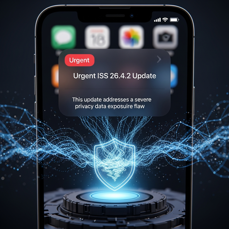Apple Issues Urgent iOS 26.4.2 Update: Fixes Data Exposure - QuantoSei News