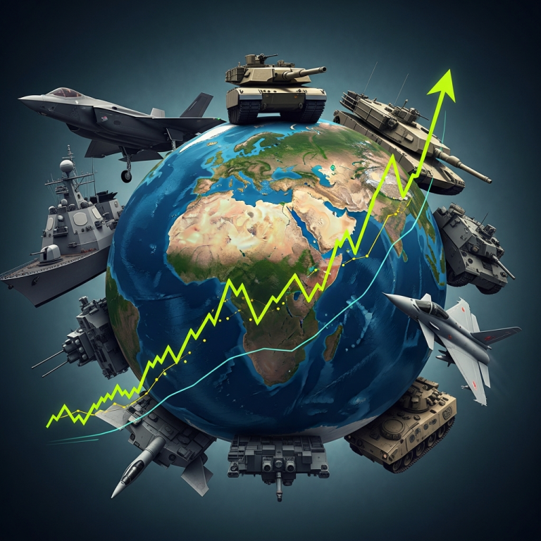 Global Military Spending Hits Record in 2025 Amid Crisis - QuantoSei News