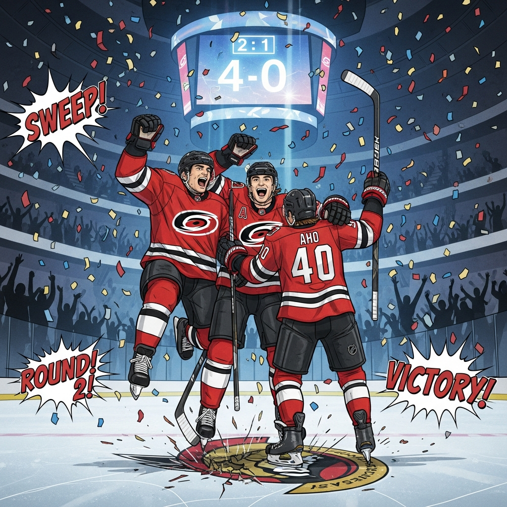 hurricanes-dominate-sweep-senators-4-0-to-advance-69edce05e8609