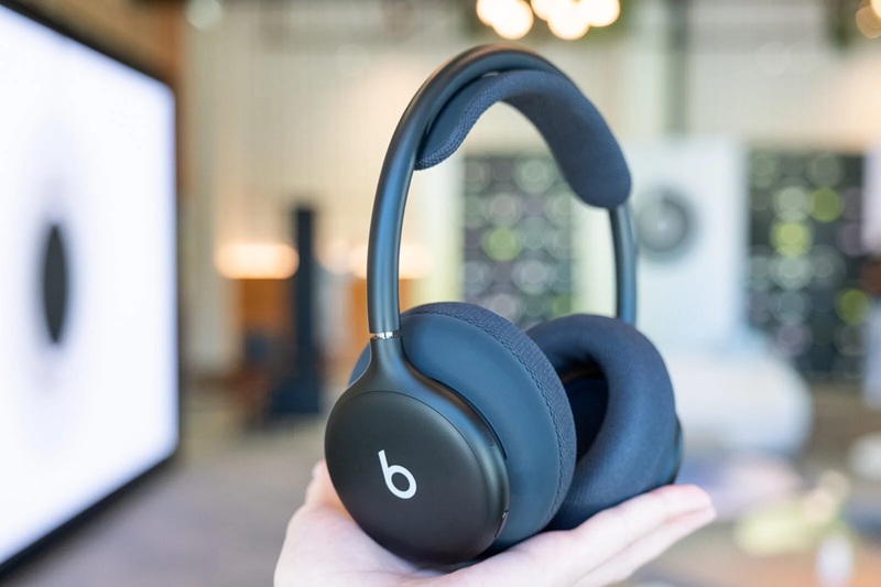 The Beats 360 over-ear headphones — the brand's first with swappable earcups and headband padding
