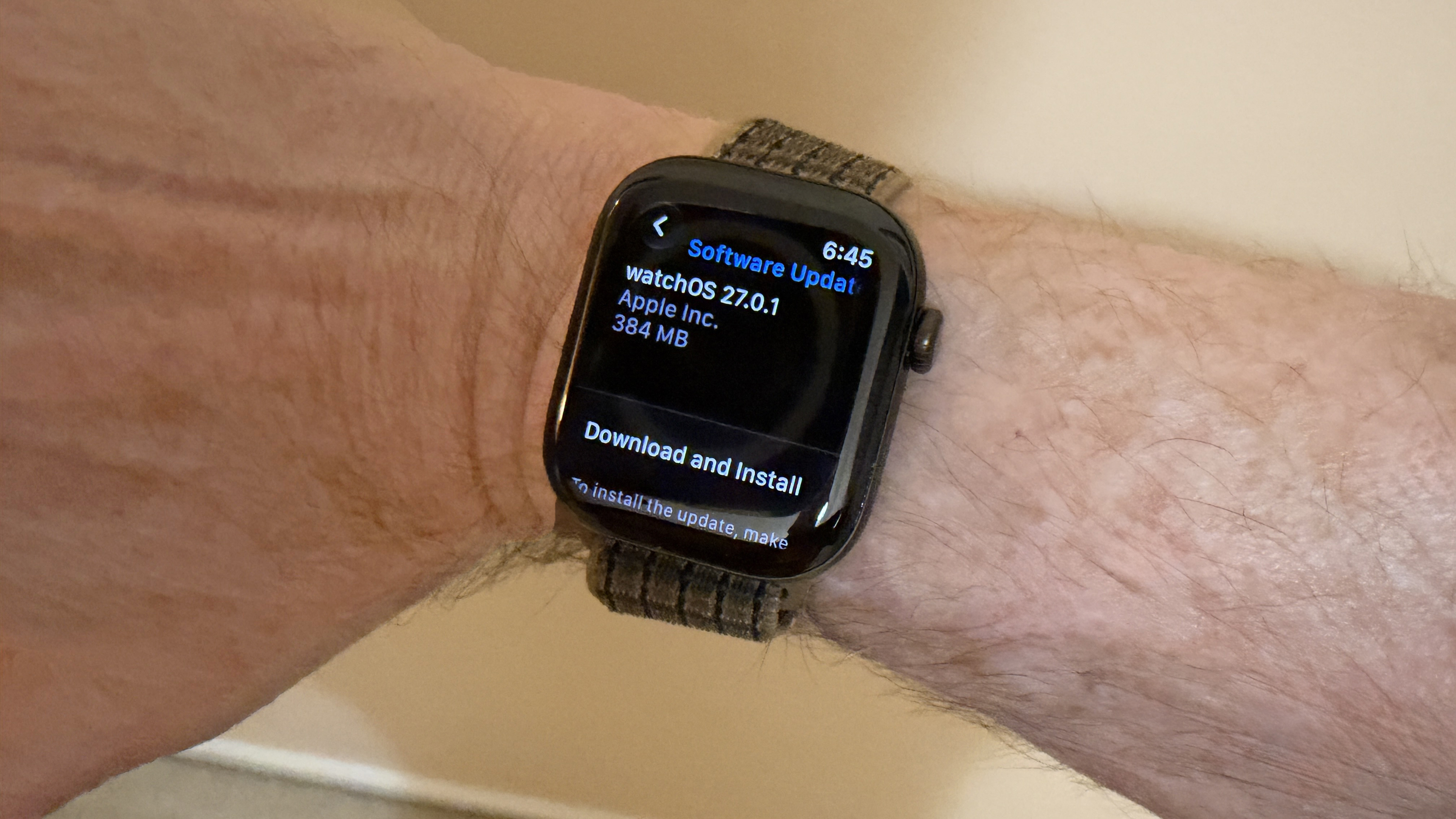 WatchOS 27.0.1 fixes a bug that causes the Series 12 and Ultra
