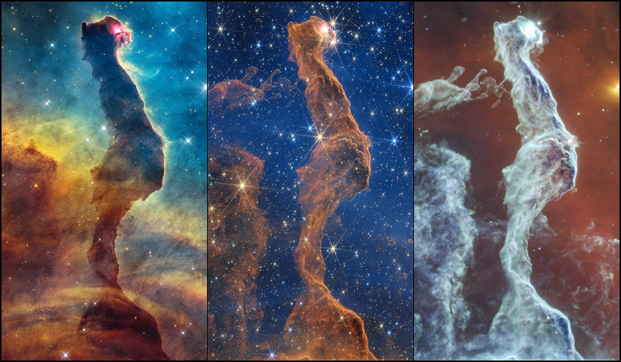 James Webb Space Telescope Cat's Head Nebula Halloween 2026