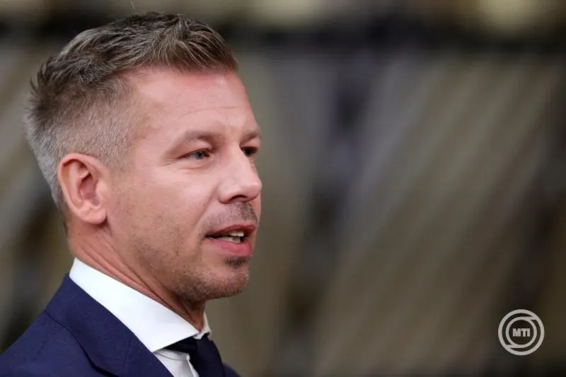 Péter Magyar at EU summit