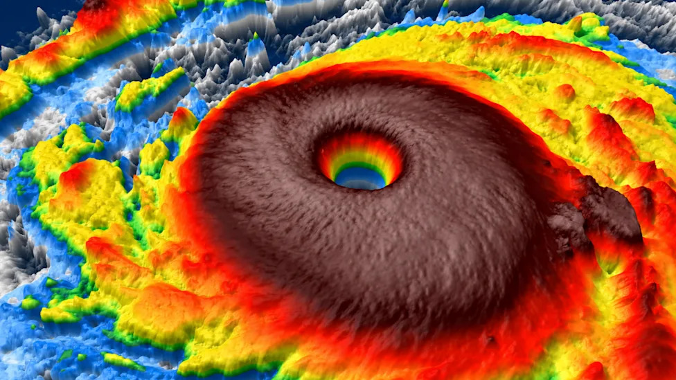 Super Typhoon Champi’s Planet-Sized Eye Explodes on Satellite Graphics (Video)